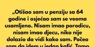 Nakon što sam otišao u penziju sa 64 godine, osjećao sam se veoma usamljeno. - featured image