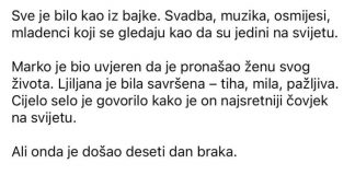 “Doslovno deset dana nakon vjenčanja, supruga je pokazala svoju skrivenu stranu.” - featured image