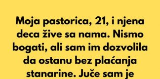 Moja pastorica, 21, i njena deca žive sa nama…. - featured image