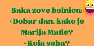 VIC DANA: BAKA ZOVE BOLNICU - featured image