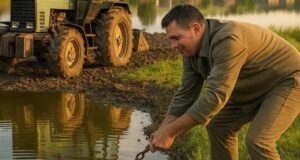 Traktorista je kopao kanal za vodovod, a onda je plug zapeo za nešto duboko u zemlji: Kada je povukao lancima, iz blata je izašlo nešto što nije video u životu. - featured image