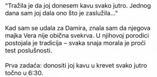 “Svekrva je ‘testirala’ sve snaje – ali kad je došao moj red, napravila sam nešto neočekivano” - featured image