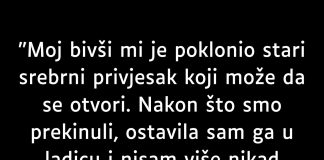 “Moj bivši mi je poklonio stari srebrni privjesak…” - featured image