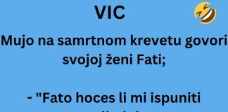 VIC DANA: Mujo na samrtnom krevetu… - featured image