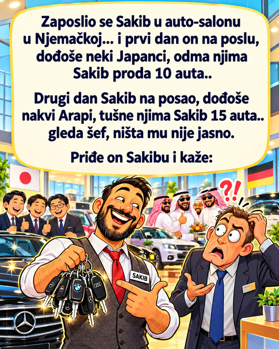 U Njemačkoj je Sakib nedavno postao član jednog auto salona - featured image