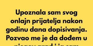 Upoznala sam svog onlajn prijatelja nakon godinu dana dopisivanja. - featured image