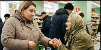 U reduu za kasu, platila sam za staricu, a ona tiho šapnula: „Kada muž ode VEČERAS, sneg u dvorištu ne diraj“. Nasmejala sam se, ali te večeri nisam čistila dvorište. A ujutro, izlazeći na verandu, ZANEMELA sam od onoga što sam videla… 😲😲😲 - featured image
