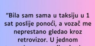 “Bila sam sama u taksiju u 1 sat poslije ponoći…” - featured image