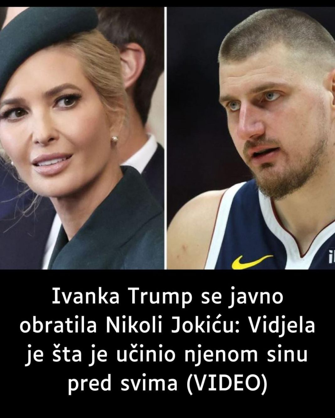 NIKOLA JOKIĆ POMOGAO UNUKU DONALDA TRAMPA: Hitno se oglasila ćerka američkog predsednika i poslala poruku srpskom košarkašu! - featured image NIKOLA JOKIĆ POMOGAO UNUKU DONALDA TRAMPA: Hitno se oglasila ćerka američkog predsednika i poslala poruku srpskom košarkašu! - featured image