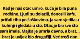 😱 “KAD JE OTAC UMRO, BRAT JE REKAO DA MENI NE PRIPADA NIŠTA — A ONDA JE ADVOKAT PROČITAO JEDNU REČENICU…” - featured image