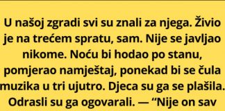 “Komšiju smo zvali ‘onaj ludi’… a onda je jedne noći pokucao na moja vrata i spasio mi dijete.” - featured image