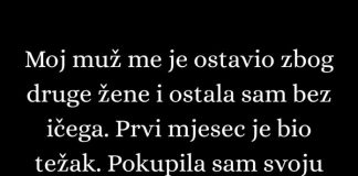 Moj muž me je ostavio zbog druge žene i ostala sam praktično bez ičega. - featured image