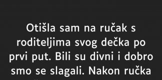 “Otišla sam na ručak s roditeljima svog dečka po prvi put…” - featured image