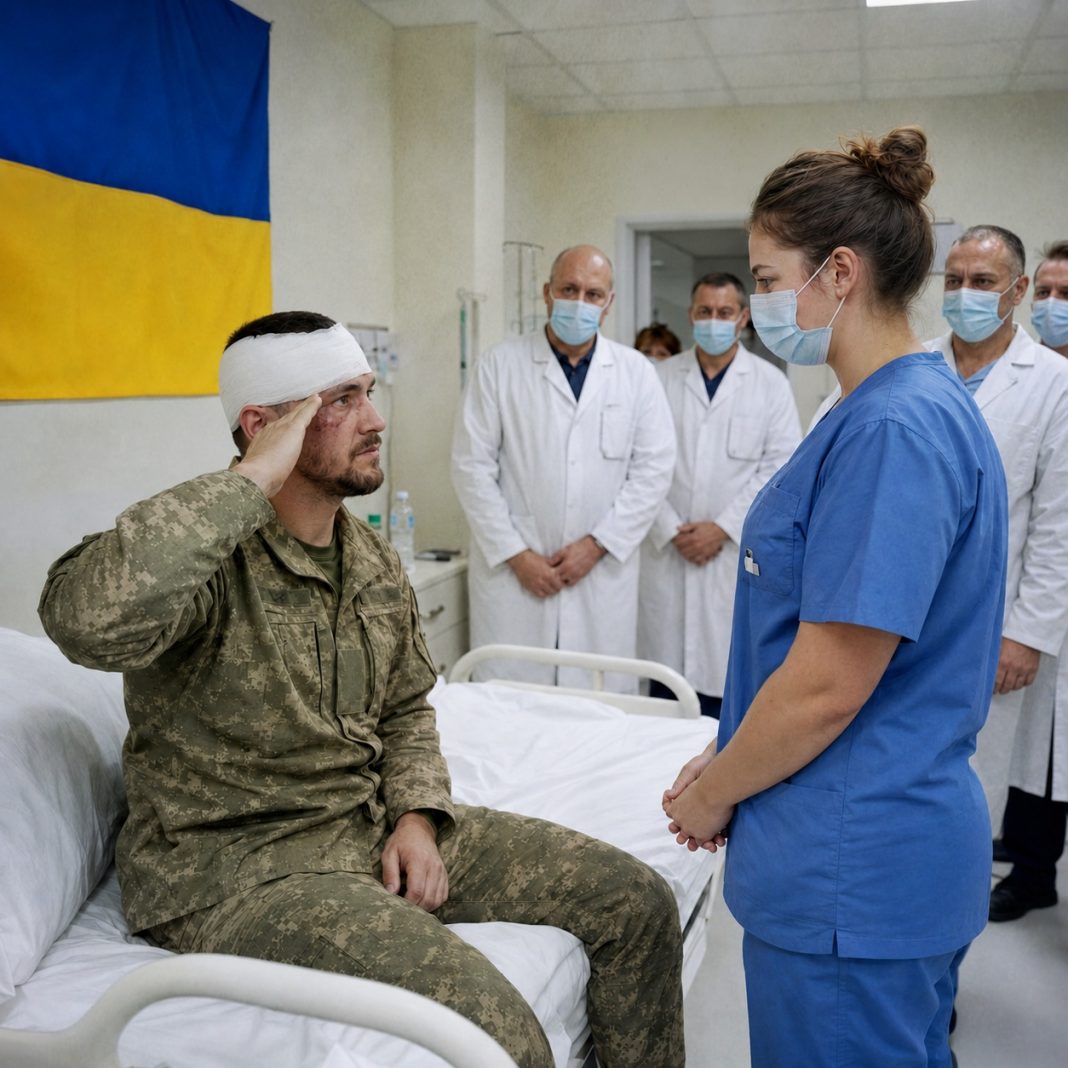 Ljekari su se podsmjehivali novoj medicinskoj sestri, sve dok joj ranjeni vojnik iznenada nije salutirao..…..😲😲😲 - featured image