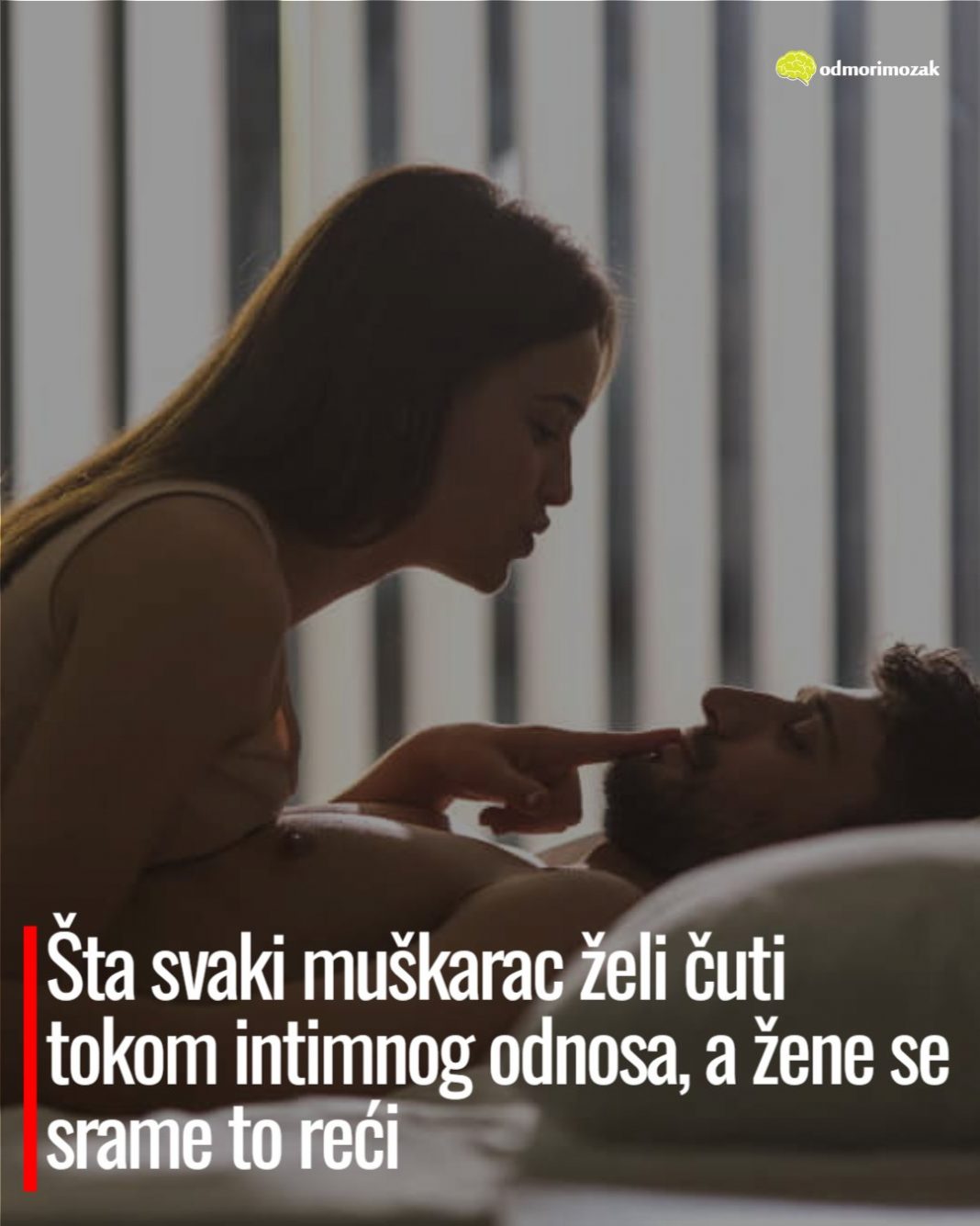 Šta svaki muškarac želi čuti tokom intimnog odnosa, a žene se srame to reći - featured image Šta svaki muškarac želi čuti tokom intimnog odnosa, a žene se srame to reći - featured image