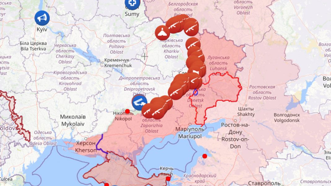 (MAPA) TERITORIJA VEĆA OD SRBIJE I CRNE GORE ODLUČUJE SUDBINU EVROPE! Krvava bitka može da krene u svakom trenutku: Putin je naciljao, a Zelenski ISMEVA KREMLJ - featured image