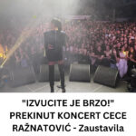 “IZVUCITE JE BRZO!” PREKINUT KONCERT CECE RAŽNATOVIĆ – Zaustavila muziku i odmah POZVALA POMOĆ! (VIDEO) - featured image