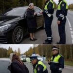 Saobraćajni policajci zaustavili su stariju ženu samo zato što je vozila skupocjeni luksuzni automobil. Prislonili su je uz vozilo i stavili joj lisice na ruke, ne sluteći ni najmanje ko je zapravo ta žena. 😨 - featured image