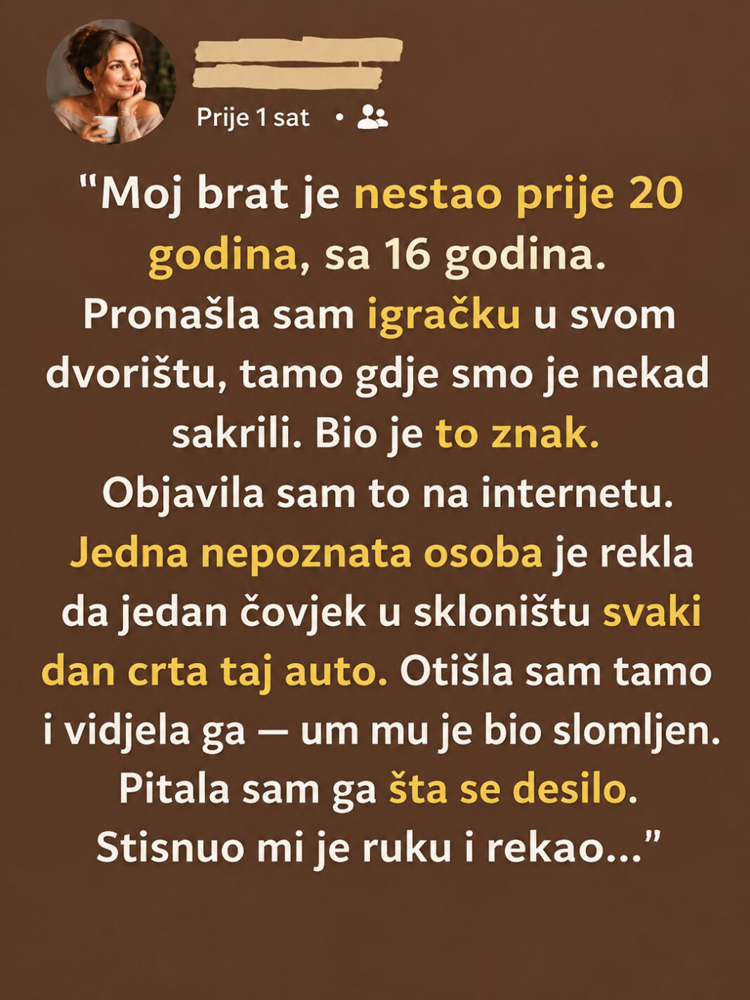 Nestao je sa 16 godina i 20 godina niko nije znao gdje je – a onda se pojavio trag - featured image