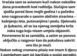 Žena u avionu pogledala je moju porodičnu fotografiju i odmah zaplakala. - featured image