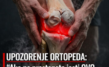 UPOZORENJE ORTOPEDA: “Ako ne prestanete jesti OVO, vaši zglobovi će se pretvoriti u ‘prah’ prije 60-e!” - featured image