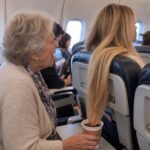 Mlada žena u avionu neprestano je prebacivala svoju dugu kosu preko naslona sjedišta, a ona je završavala direktno u mojoj kafi i hrani. Trpjela sam njeno bezobrazno ponašanje gotovo sat vremena, ali onda sam uradila nešto toliko neočekivano da su svi putnici u avionu ostali potpuno šokirani. 😨😱 - featured image